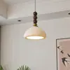 Lámpara Colgante de Mesita de Noche Estilo Islas del Sur Vintage Lámpara de Dormitorio Retro Wabi-Sabi Atmósfera Creativa Lámpara Colgante de Entrada Pasillo