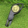 Nuevos suministros de golf, horquilla Guoling, herramienta para divot de golf, horquilla de bola de metal multifuncional/marcador de bola/marcador