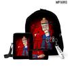 Nova Mochila Escolar, Bolsa de Ombro e Estojo Escolares de Três Peças Cross-Border Game Roblox Forsaken Gubby 2025
