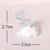 Paisaje en Miniatura Transfronterizo Creativo Casa de Nieve Navideña Señal de Calle Escena de Nieve Accesorios de Decoración DIY Pequeños Adornos de Escritorio