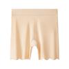 Pantalones de seguridad para mujer, calzoncillos tipo bóxer negros sin costuras de seda de hielo, finos, antideslizamiento, antirrugas, dos en uno