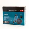 Nivelador Láser Infrarrojo Nivelador Automático Instrumento de Marcado de Paredes Infrarrojo Instrumento de Marcado para Interiores y Exteriores de 16 Líneas
