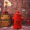 Bote de Basura Retro Americano Creativo Estilo Industrial Arte en Hierro Hidrante Antiguo Operado con Pedal Adornos de Bote de Basura