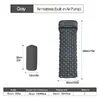 2024 Pie Nuevo Individual Rombo TPU Esterilla Inflable Tienda de Campaña Exterior Ultra Ligera Portátil Esterilla Impermeable Cama Inflable