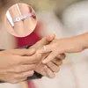 Regla Blanda para Medir el Dedo con Lupa, Anillo Medidor de Tallas de Anillo, Anillo Medidor de Dimensión del Dedo Talla Hong Kong, Herramienta Portátil