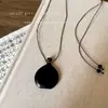 Nuevo Collar con Colgante de Estilo Étnico Chino para Mujer 2025 Nuevo Diseño de Nicho Cadena Larga para Suéter de Gama Alta