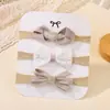 Set de Diademas de Nylon para Bebés Europeas y Americanas Diadema de Moño para Bebé Suave y Sin Costuras Lindos Accesorios para el Cabello de Princesa 5280