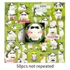 50 Peças de Adesivos de Vaca com Grama, Pacotes de Expressões Engraçadas, Adesivos Decorativos de Celular à Prova d'Água Criativos e Divertidos para DIY, Atacado