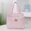 Bolsa Tote Estilo Coreano Ins Menina Fofa 2025 Nova Fashionável Casual Grande Capacidade Bolsa de Ombro para o Trabalho Bolsa de Axila