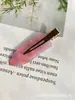 Pasador de Arena Movediza Personalizable de Ensueño Transfronterizo sin Costuras para Mujeres con Flequillo Lateral y Cabello Despeinado Lindo Clip Pasador Tocado