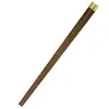 Palillos Redondos de Madera de Pollo con Carácter Fu Madera Maciza Natural Rápidos 10 Pares Set Familiar Vajilla 5 Pares Palillos en Caja de Regalo