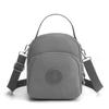 Bolso de mano triple para mujer, bandolera de hombro de gran capacidad, sencillo y ligero, de tela Oxford, 2024