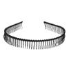 Mechones de Cabello Ensanchados y Engrosados, Diademas para Lavado Facial, Diademas Metálicas Onduladas de Celebridades de Internet para Hombres y Mujeres, Accesorios para Cabello Largo de Hombre al por Mayor