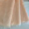 Suministro en Stock de Tela de Piel Sintética de Zorro Pequeña de 5 cm, Material de Felpa Larga, Tela para Alfombra de Pelo Largo de 5 cm, Ropa de Piel Sintética