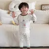 Hola cariño, conjunto de ropa de otoño para niños, conjunto de ropa interior sin costuras de Lycra 200g para niños y niñas, pijama de algodón puro