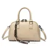 2026 Nova Bolsa Transfronteiriça de Couro Macio Moda Feminina Simples Portátil Bolsa de Mãe Grande Capacidade Bolsa de Ombro Transversal
