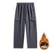 Pantalones de Trabajo para Hombre Primavera y Otoño Pierna Recta Holgados Pantalones Deportivos Ligeros Joggers de Otoño Estilo Coreano Marca de Moda Pantalones Casuales