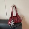 Bolso de Mujer de Moda con Diseño Único, Bolso de Hombro Único, Elegante Bolso de Axila de Lunares de Gran Capacidad, Nuevo Bolso de Mujer 2025