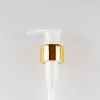 24 dentes 28/410 cabeça de bomba de pressão para frasco rosca anodizada bomba cabeça de bomba com interruptor esquerdo e direito para frasco de shampoo e loção