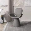 Entrega no Mesmo Dia Penteadeira para Quarto Banqueta Cadeira Princesa Francesa Luxo Leve Cadeira de Jantar com Encosto para Manicure Estilo Creme Cadeira para Maquiagem