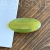 Grampo de Pato Acético Espessado Simples Estilo Coreano Arlan Versátil Elegante Oval Lateral Superior para Franja para Meninas