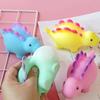 Brinquedo de Bola de Descompressão Bola de Farinha Dinossauro Fofo de Desenho Animado Aperte Le Estegossauro Brinquedo de Alívio de Estresse Venda Quente Rebote Lento Criativo