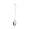 Cuchara de acero inoxidable con forma de gota de agua Cuchillo tenedor cuchara Vajilla occidental engrosada Cuchillo tenedor de cena anti-quemaduras Tenedor de fruta Vajilla de acero inoxidable