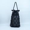 Bolso Pequeño Hecho a Mano Casero de Estilo Extranjero Moderno Personalizado Bolso de Cuentas Bolso Calado de Color Sólido Bolso de Mano para Mujer Japonés y Coreano Bolso Hecho a Mano