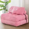 Sofá bolsa de frijol al vacío comprimido de comercio exterior, sofá perezoso, sofá de esponja plegable de tela, sofá modular para sala de estar del hogar