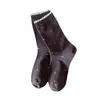 Calcetines de encaje sin costuras hasta la mitad de la pantorrilla para otoño e invierno para mujer, hipoalergénicos, suaves, cómodos, modernos, casuales, con estampado floral, calcetines holgados versátiles