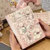 Álbum de Cartas com Argolas Fofo de Alto Valor Múltiplos Estilos PU Pequeno Livro de Armazenamento de Cartas Observação de Estrelas Fotos de Ídolos Fivela Magnética Livro de Álbum de Fotos