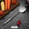 Acero Inoxidable Olla Liren Pala Integrada Juego de Utensilios de Cocina Olla de Cocina para el Hogar Cuchara para Sopa Colador Pala para Sartén Cuchara Engrosada