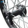 Accesorios para motocicletas todoterreno, cubo de rueda delantera de disco C, llanta de hierro trasera de 1,6 x 19 pulgadas, anillo de hierro para neumático de 1,85 x 16 pulgadas, núcleo de tambor