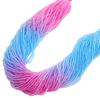 Grânulos de cristal multicolor em gradiente de 2mm, contas soltas para DIY, contas de abacaxi, material de contas artesanais, acessórios para pulseira