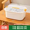 Caja de Mahjong Caja de Almacenamiento Caja de Almacenamiento Gruesa Extra Grande con Asa Caja de Plástico para Accesorios de Mahjong del Hogar con Compartimentos