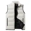 Ropa de trabajo de invierno, chaleco de algodón acolchado, chaqueta de algodón sin mangas engrosada transfronteriza, chaleco de plumón deportivo para hombre, hecho a medida