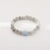 Pulseira de Contas de Cristal Nova para Primavera e Verão de 2025 Moda de Nicho Pulseira Mais Fácil de Combinar Pulseira Feminina de Luxo Leve de Alta Qualidade