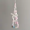 Corrente de Celular para Meninas com Contas Ins Cordão de Pulso Pingente de Câmera CCD Corrente de Laço Pingente de Bolsa Chaveiro