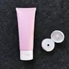 100 mL/g Exfoliante Rosa Mate Cosmético Manguera Limpiador Facial Limpiador Gel de Aloe Vera Gel DIY Embotellado