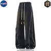 Conjunto de sudadera de alta calidad con media cremallera y cuello alto de la marca NASA para hombre, un atuendo completo y moderno para el otoño