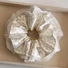 Elástico de Cabelo Estilo Relaxado, Acessório de Cabelo Grande Estilo Coreano, Prendedor de Cabelo de Luxo para Meninas, Corda de Cabelo, Elástico de Cabelo, Acessório de Cabelo