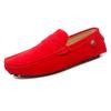 Sapatos Trendyy Tamanho Grande Sapatos Beanie Masculinos Slip-On Preguiçoso Casual em Pele de Porco Sapatos Masculinos Mocassins Masculinos Tamanho 35-48