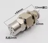 Boquilla de Soplado de Aire de Acero Inoxidable Punta Deflector Enfriamiento por Soplado Boquilla Ventilador Forma de Abanico Ranura Plana Conexión Rápida Cuchillo de Aire Pico de Pato