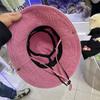 Sombrero de Pescador Estilo Celebridad de Internet INS Estrella de Cinco Puntas Vaquero Occidental Viaje al Aire Libre Distintivo Protección Solar y Sombra Sombrero de Jazz