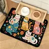 Mantel de Mascota Lindo de Dibujos Animados Diatomita Alimentación Lavable Gato y Perro Alfombrilla Absorbente de Agua Antideslizante Alfombrilla Específica para Mascotas Amazon