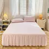 Saia de cama de comércio exterior peça única 1,8m capa protetora à prova de poeira antiderrapante roupa de cama capa de colchão 2m Simmons exportação transfronteiriça geração