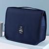 Bolsa de Armazenamento para Viagem Bolsa de Lavar com Gancho à Prova d'Água Grande Capacidade Bolsa de Armazenamento Portátil Bolsa de Cosméticos de Viagem