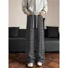 Pantalones deportivos casuales de pana para hombre, primavera y otoño, estilo retro americano, pantalones rectos holgados para hombre con buena caída