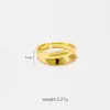 Anillo de Estilo Coreano Lujo Ligero Estilo Ins Apertura Ajustable Diseño Geométrico Irregular para Mujer
