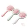 Ventas directas de fábrica, admite patrones personalizados, peine alisador de cabello portátil para niñas, peine con airbag para uso doméstico, peine con cojín de aire suave de masaje